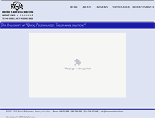 Tablet Screenshot of brinesmechanical.com